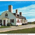 Nova Scotia Postcard Annapolis Royal Historic Fort Anne