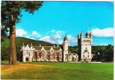 Balmoral Scotland UK Postcard Balmoral Castle