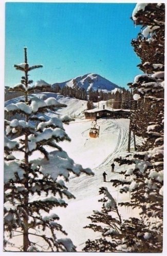 Utah Postcard Skiing Summit House America's Longest Gondola Tramway