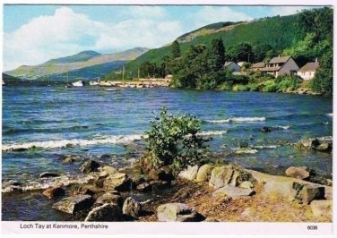 Kenmore Scotland UK Postcard Loch Tay Perthshire 6036 Whiteholme