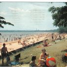 New York Postcard Plattsburgh Municipal Beach Lake Champlain