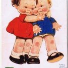 Darling Postcard Cute Girl Boy Mabel Lucie Attwell Signed Wants To Be Friend