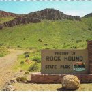 New Mexico Postcard Deming Rock Hound State Park