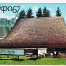 Quebec Postcard Montreal Expo 67 Pavilion Of The Western Provinces