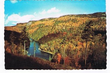 Ontario Postcard Algoma Central Railway Granite Rocks Agawa Escarpment & River