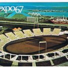 Quebec Postcard Montreal Expo 67 Automotive Stadium