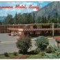 Alberta Postcard Banff Gammon Motel Canadian Rockies