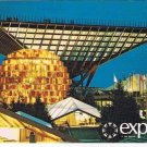 Quebec Postcard Montreal Expo 67 Pavillon du Canada Katimavik