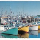 Nova Scotia Postcard Yarmouth The Fleet At Rest Ships at Anchor