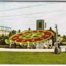 Ontario Postcard Ontario Hydro Floral Clock Fold Over Card