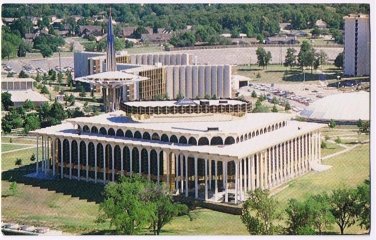 Tulsa Oklahoma Postcard Oral Roberts University Learning Resources Grad Center