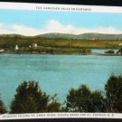 Curt Teich Douchet Island Linen Postcard
