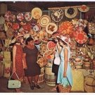 Kingston Jamaica Postcard Straw Section Victoria Crafts Market West Indies