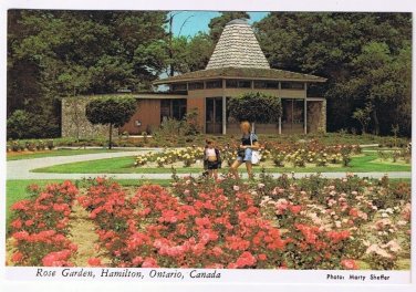 Ontario Postcard Hamilton Rose Garden Royal Botanical Gardens