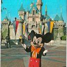 California Postcard Anaheim Disney Magic Kingdom Mickey Mouse Sleeping Beauty