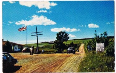 New Brunswick Postcard Moncton Magnetic Hill