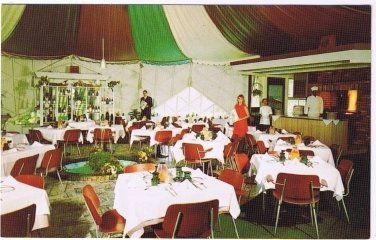 Cape Cod Massachusetts Postcard Dome Restaurant Nautilus Motor Inn Woods Hole