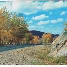 Ontario Postcard Rock Cut Highway Autumn