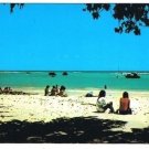 Barbados West Indies Caribbean Postcard Worthing Beach People