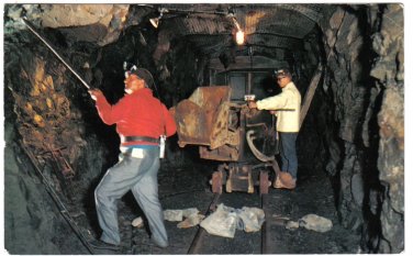 Ontario Postcard Sudbury Drilling for Nickel