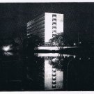 Ontario Postcard Ottawa City Hall Night Reflection Rideau River