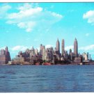 New York Postcard New York City Skyline From Harbor