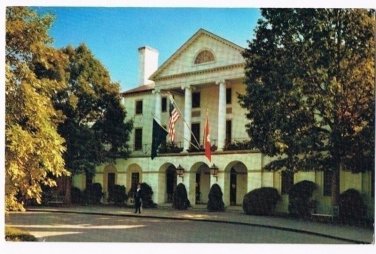 Williamsburg Virginia Postcard Williamsburg Inn Colonial Advertising