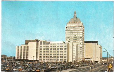 New York Postcard Rochester Kodak Office Building Tower
