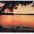 Ontario Postcard Rainy River Typical Canadian Sunset