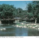 Ontario Postcard Clarksburg Slabtown Bridge