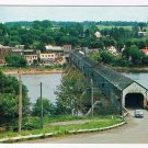 New Brunswick Postcard Hartland Worlds Longest Covered Bridge