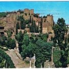 Malaga Spain Postcard Alcazaba Moorish Fortress
