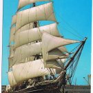 California Postcard Star of India Maritime Museum of San Diego