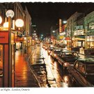 Ontario Postcard London Dundas Street At Night
