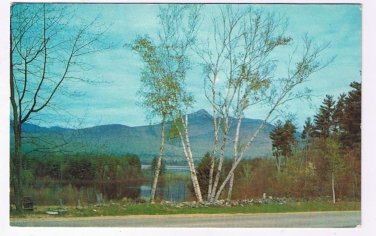 New Hampshire Postcard White Mountains Mt Chocorua & Lake