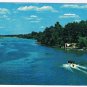 Ontario Postcard Wasaga Beach Boating On Nottawasage River