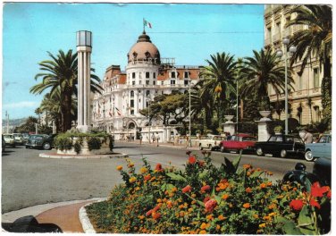 France Postcard Nice Hotel Negresco Promenade des Anglais
