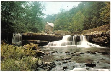 West Virginia Postcard Holiday Inn Mountain River Country