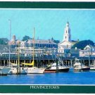 Massachusetts Postcard Provincetown Cape Cod Fishing Village Boats