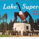Ontario Postcard Wawa The Famous Goose Algoma Mines