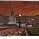 United Kingdom UK Postcard London Buckingham Palace At Sunset