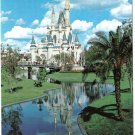 Florida Postcard Walt Disney Magic Kingdom Cinderella Castle Gothic Spires