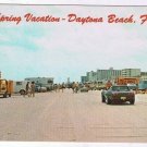 Florida Postcard Daytona Beach Spring Vacation