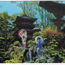 California Postcard San Francisco Japanese Tea Garden Torii & Tierred Temple