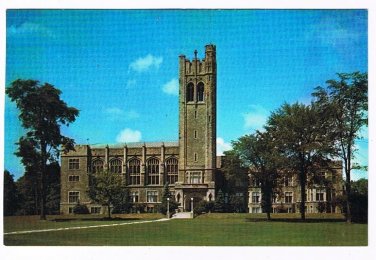 London Ontario Postcard Middlesex Memorial Tower University of Western Ontario