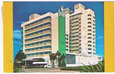 Florida Postcard Miami The Shelborne Hotel