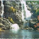 Algoma Ontario Postcard Canyon Park Bridal Veil Falls Algoma Central Railway