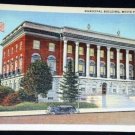 White Plains NY Postcard Municipal Building