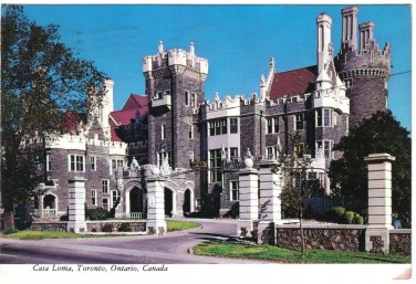 Ontario Postcard Toronto Casa Loma Castle