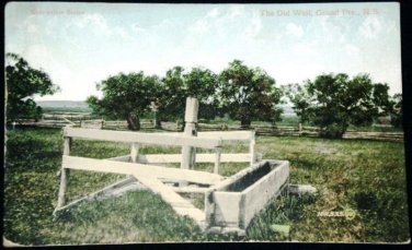 The Old Well Postcard Grand Pre Nova Scotia, Evangeline Series